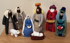 Hand Knitted Nativity Set (one