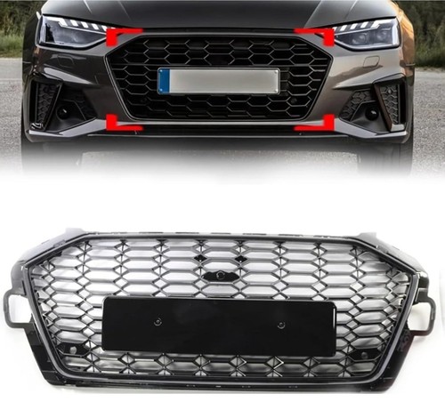 Gloss black front grille - grille, for