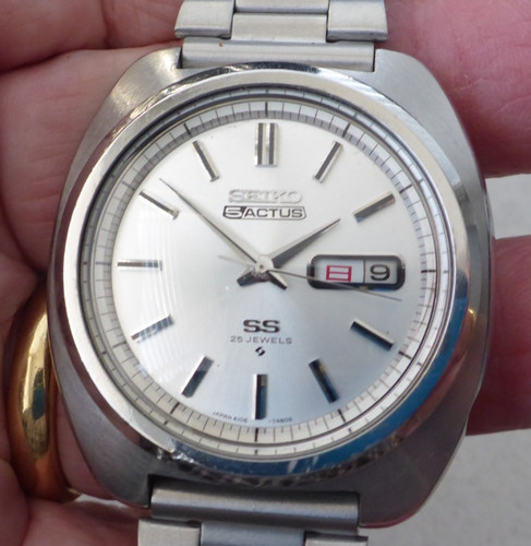Seiko 5actus vintage gents - 5actus, ss,