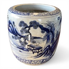 Large Blue White Porcelain