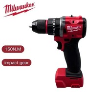 Powerful 18V Brushless Cordless Impact Drill 150N.m - Milwaukee Compatible Body