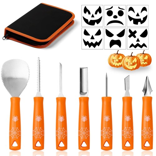 Halloween pumpkin carving kit - carving,