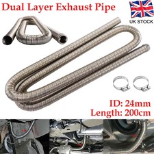Dual-layer Heater Exhaust Pipe