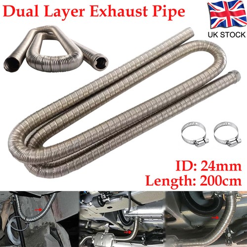 Dual layer heater exhaust - dual-layer, pipe