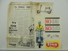 Vintage Triumph Ariel BSA Tina