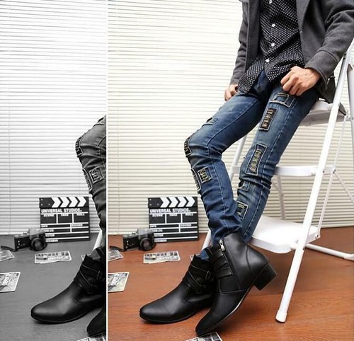 Mens cuban british heel - heel, ankle