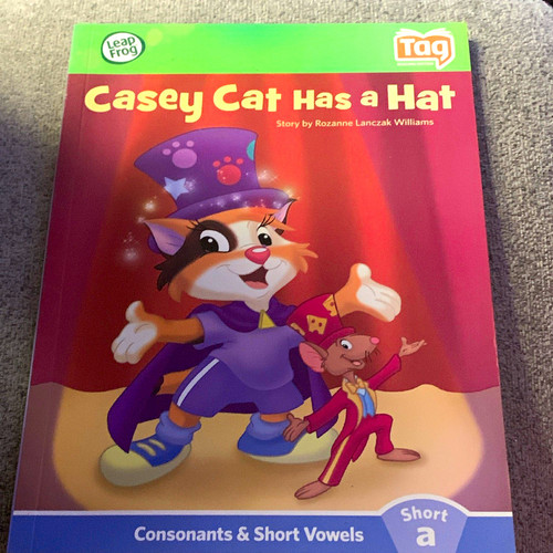 Leapfrog tag book - casey, cat