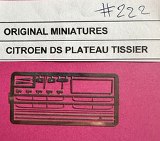 #222 - Photocut for Citroen DS original miniature weaving tray
