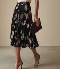 Reiss black pink butterfly