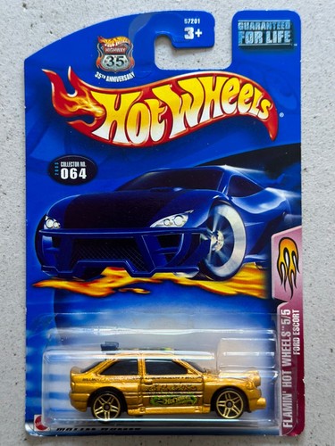 2002 hot wheels ford escort - 2002,