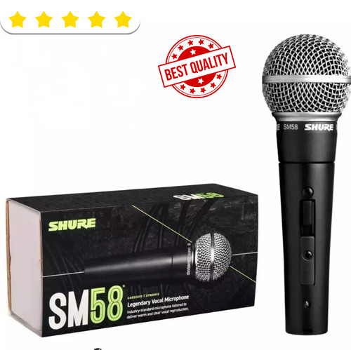 Shure sm58s dynamic vocal - dynamic,