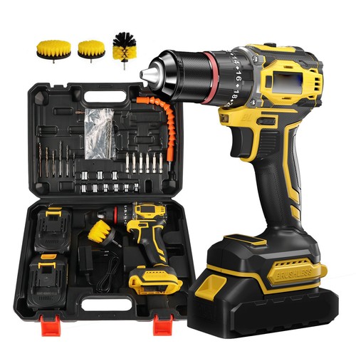 21v brushless cordless drill - brushless,