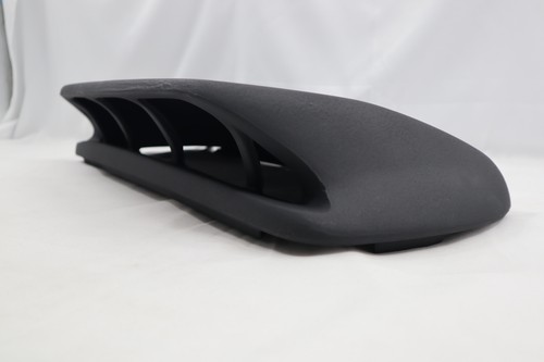 Fiberglass sti style hood - style,