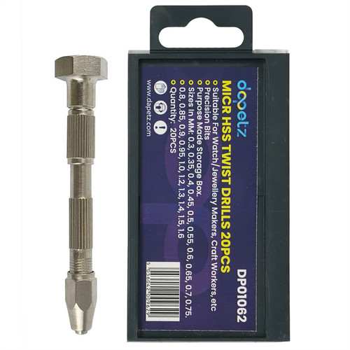 20pc pin vice - drill, mini