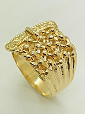 9ct Yellow Solid Gold 5 Row