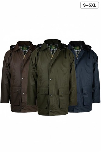 Mens wax jacket coat knee - mens,