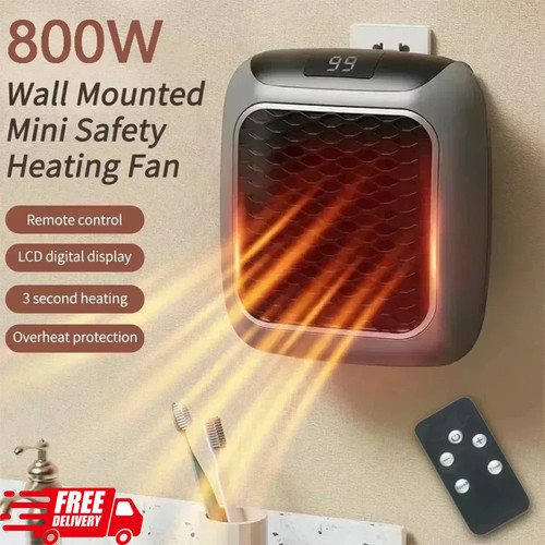 800w electric space heater low - space,