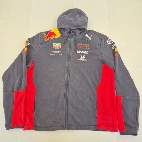 Team red bull hoodie blue - bull,