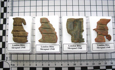 WW2 London Blitz 1940 shrapnel