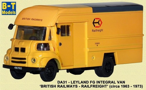 Models da31 leyland van - bt,