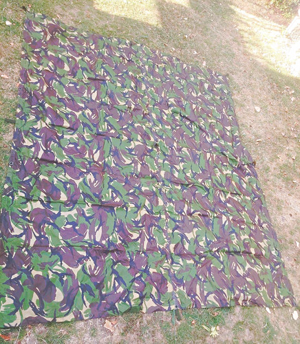 British army sheet shelter - army,