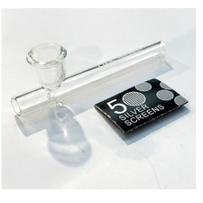 D&K Glass Smoking Clear