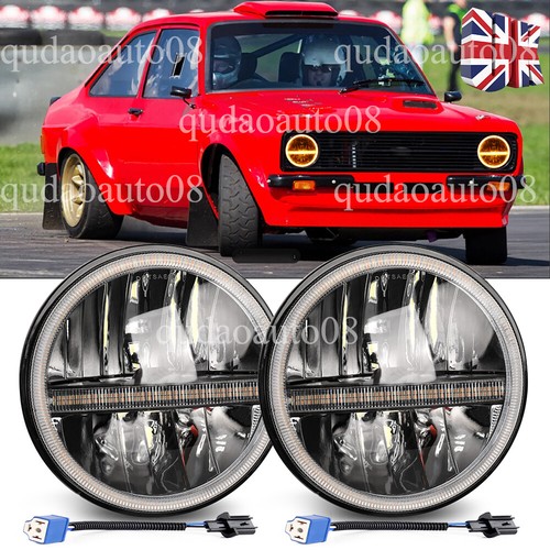 Pair 130w round led - pair,