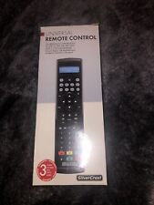 Silvercrest universal 10 in 1 remote control, illuminated keypad, boxed #1061