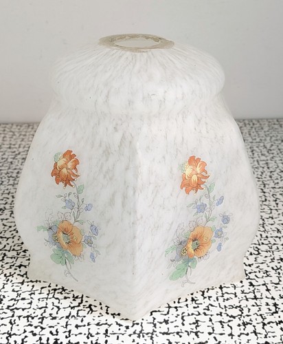 Vintage art deco opaque - vintage, white