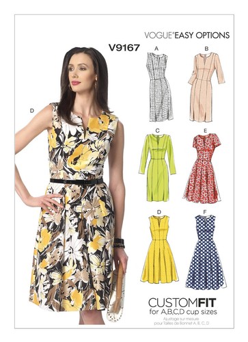 Vogue easy options sewing - options,