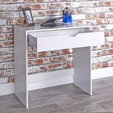 White Wooden Dressing Table