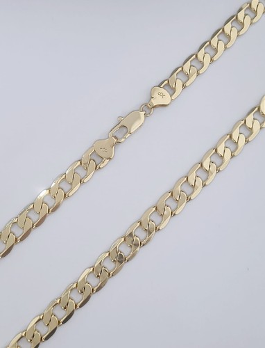 Mens 8mm classic curb chain - 8mm,
