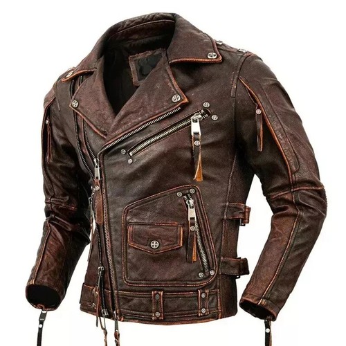 Men distressed brown - men's,