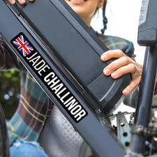 4,8x Bike Name Frame Stickers