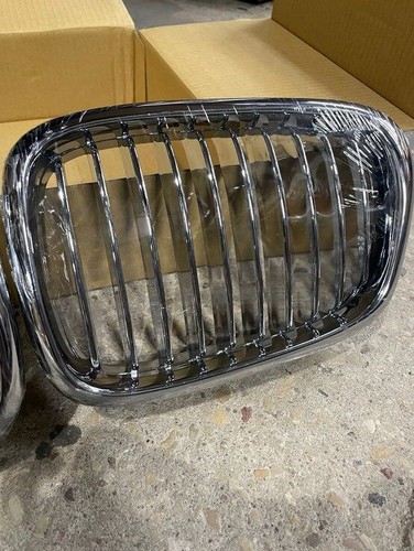 Grills chrome front kidneys - grills,