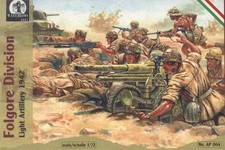FOLGORE DIVISIONE (Artiglieria leggera) 1942 scala 1:72 Waterloo 1815 cod. AP04