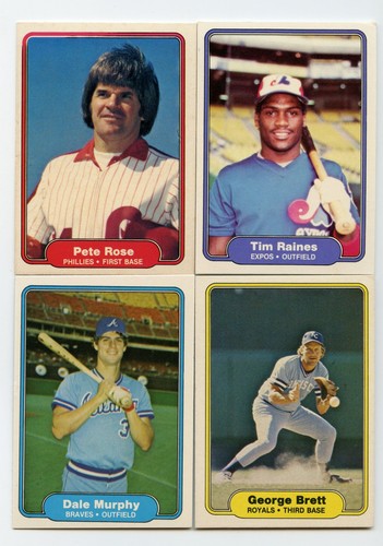 1982 fleer baseball cards - baseball,