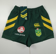 Canterbury Australian Rugby League Kangaroos On Field Shorts 28 Waist Mens - New