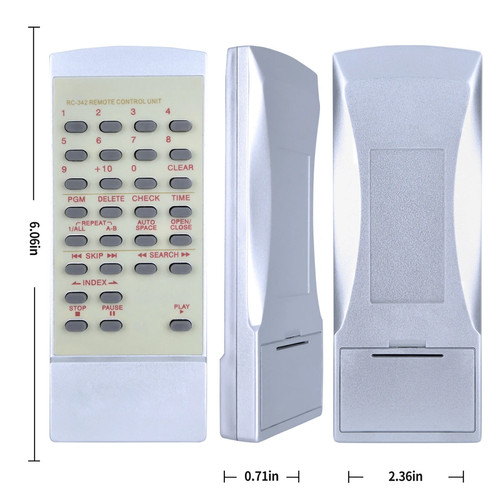 Remote control for - for, vrds-3