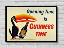 Vintage Guinness Opening Time