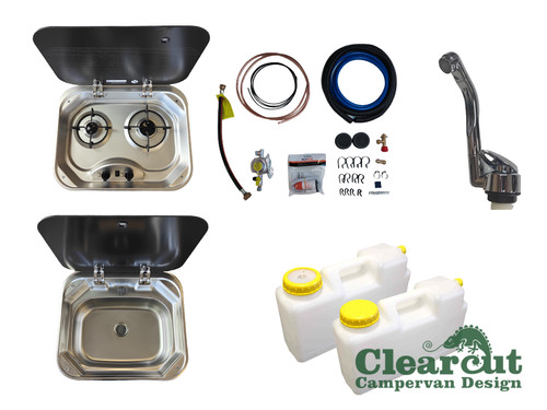 Motorhome caravan double hob - double, &