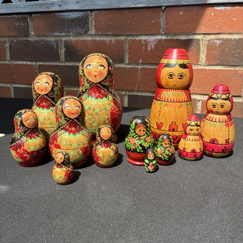 Vintage russian dolls sets - 3,
