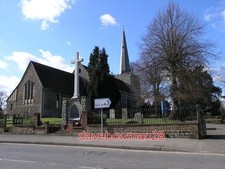 PHOTO  CHURCH OF ST. MARY WEST MALLING THIS CHURCH'S SPIRE IS THE INSPIRATION FO