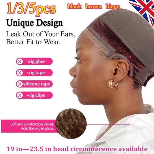 Color wig grip cap - 3,