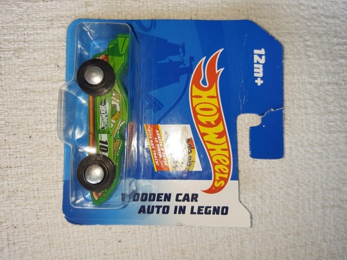 Hot wheels wooden car - car, sealed