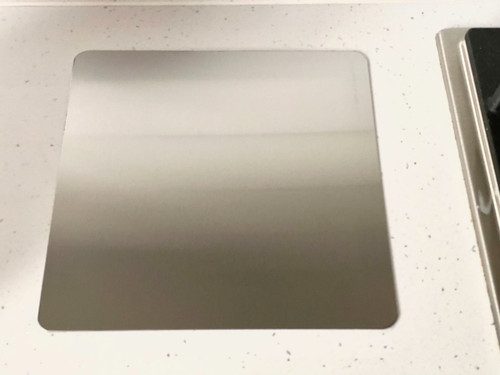 2mm brushed stainless steel - brushed,