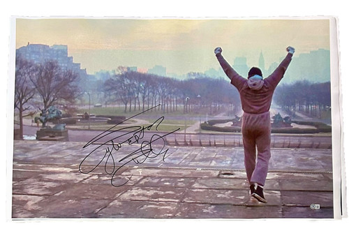 Sylvester stallone signed - sylvester,