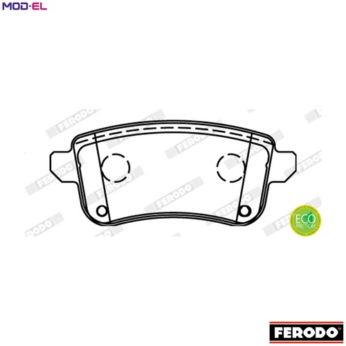 Brake pad set disc - pad,