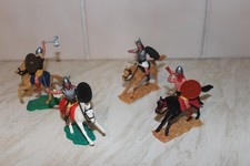 Vintage Timpo Viking Cavalry.  Exc. X4 . Sutton Hoo.