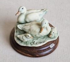 CAPODIMONTE Italy Duck Family